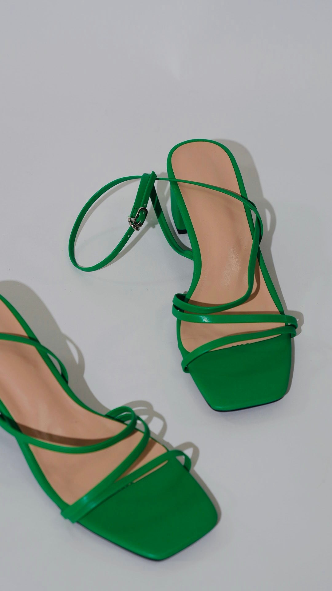 Green Shoes Size 10