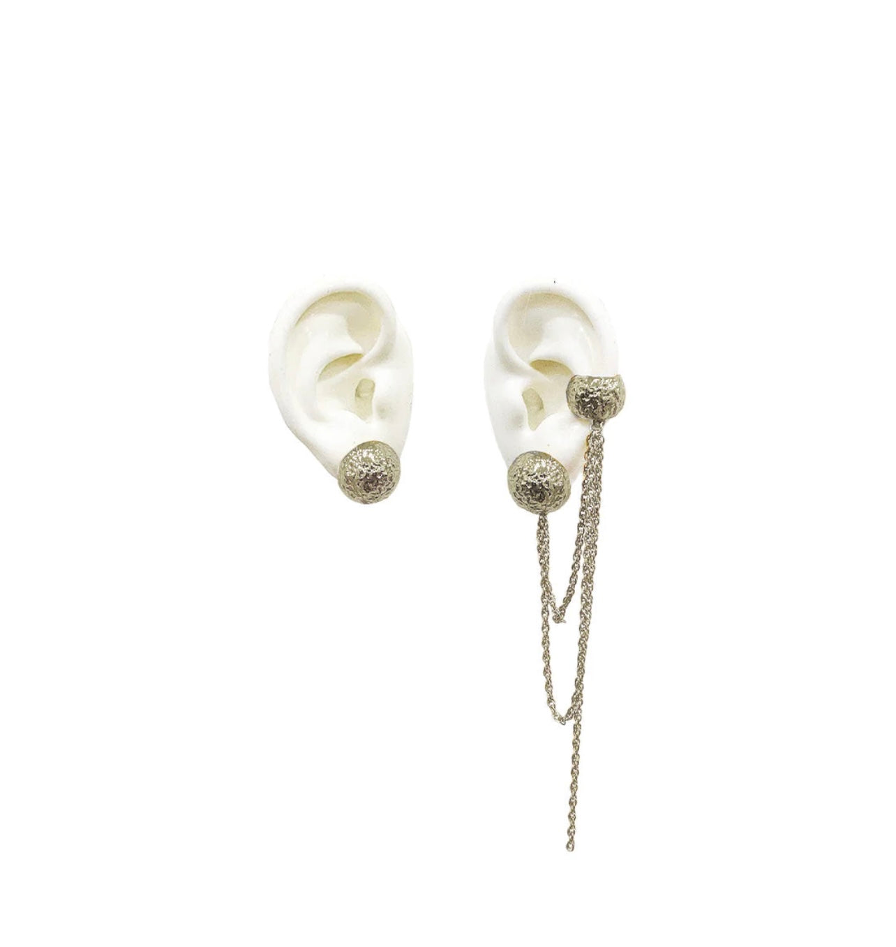 A L Q U I V I A Earrings Earcuff Silver