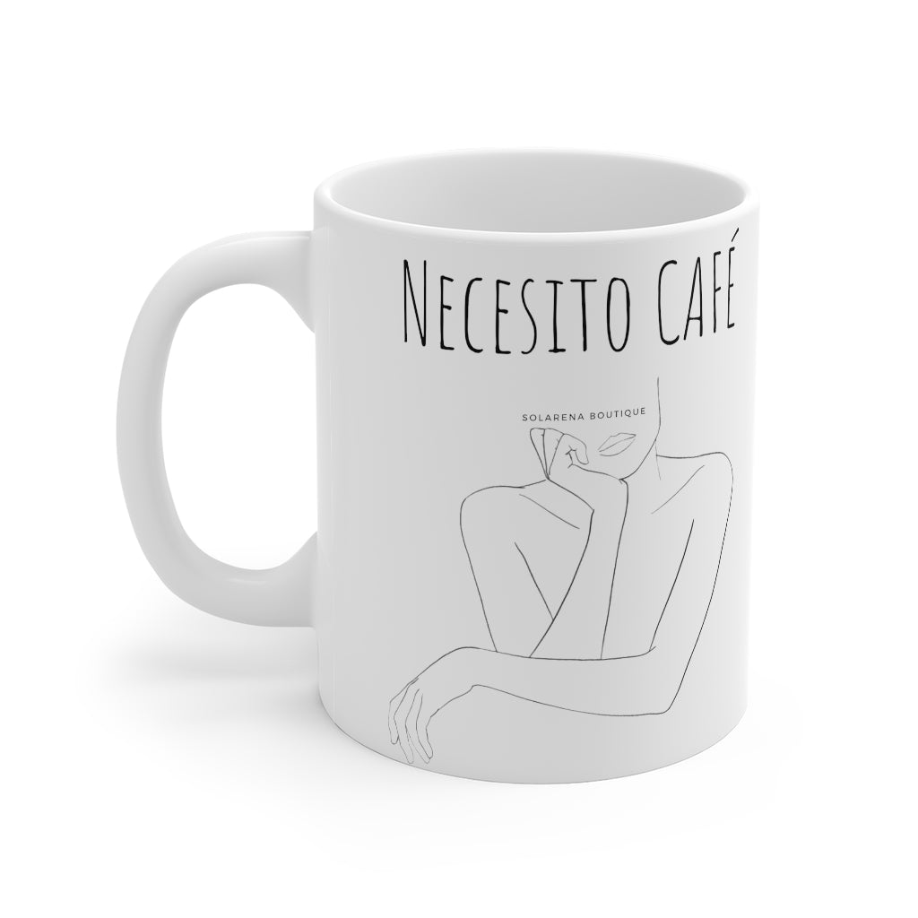 Necesito Café! Mug 11oz