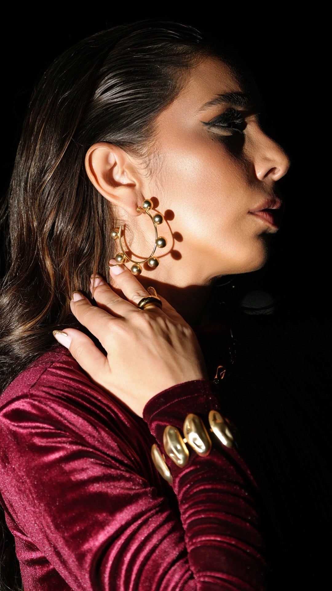 Artemis Gold Earrings